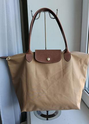 Культова складна сумка-тоут longchamp le pliage original.