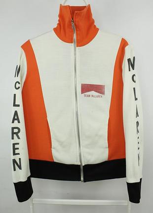 Коллекционная кофта куртка винтаж 1970s team mclaren james hunt marlboro formula 1 track jacket