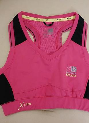 Брендовый спортивный топ бра karrimor xlite run