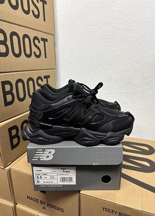 Кросівки nеw bаlаnсe 9060 black / нью беленс 9060 чорні 36 37 38 39 40 41