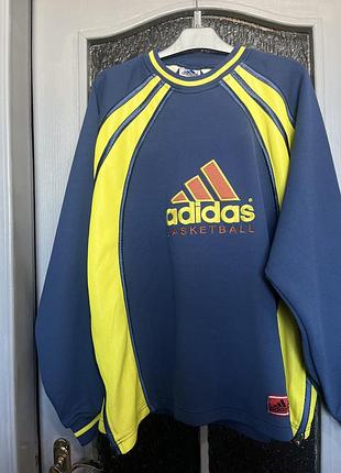Вінтажний  спортивний світшот adidas basketball 2xl