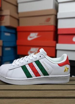 Кросівки adidas superstar білі       розпродаж sale