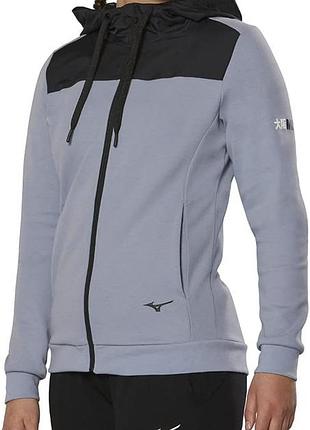 Худи зип кофта женская спортивная от всемирноизвестного бренда mizuno гг 44-46 япония