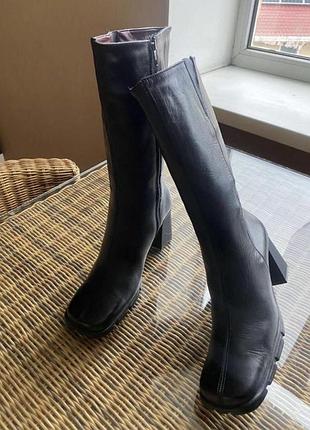 Шкіряні, чоботи globus  shoes  lampo оригінал, нові
