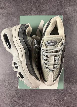 Nike air max 95 grey white 2