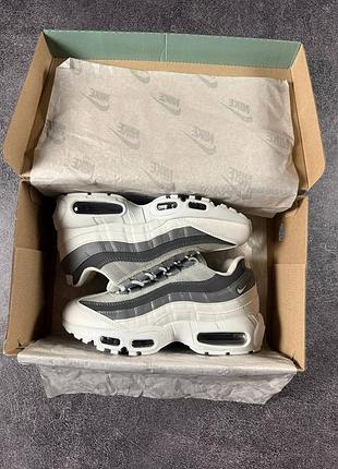 Nike air max 95 grey white 9