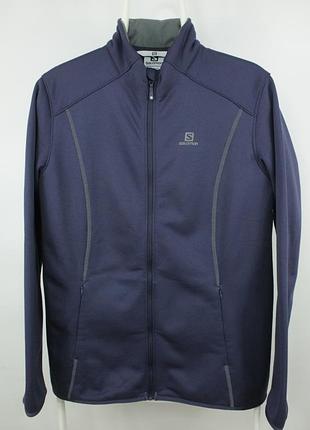 Теплая флисовая кофта куртка salomon actitherm fleece jacket women's