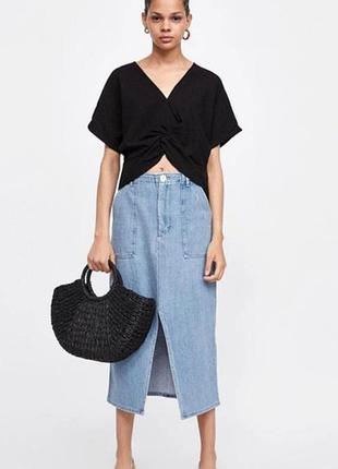 Спідниця котонова zara