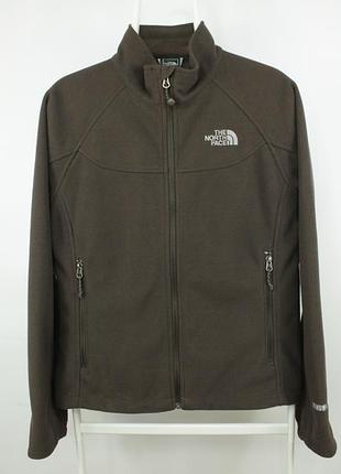 Ветрозащитная флисовая куртка the north face windwall fleece jacket women's brown