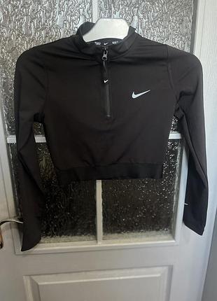 Спортивний вкорочений  лонгслів nike