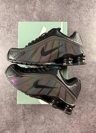 Nike shox r4 se black seaweed