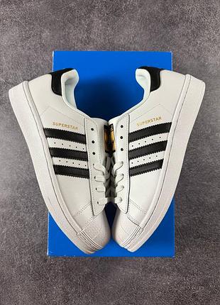 Adidas superstar classic white black