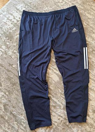 Чоловічі спортивні легкі штани adidas сині 3хл