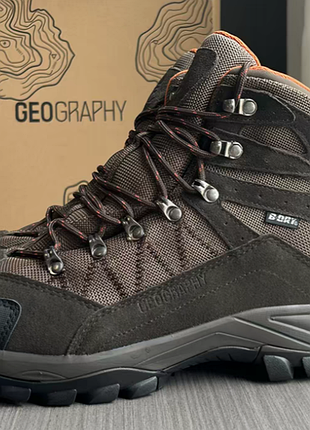 Нові чоловічі трекінгові черевики бренду geography (модель apache outdoor waterproof