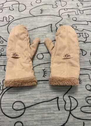 Зимові рукавиці ugg жіночі