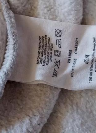 Теплий худі h&m 7