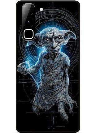Силиконовый бампер чехол для infinix hot 70 (x6895) с рисунком добби dobby гарри поттер harry potter
