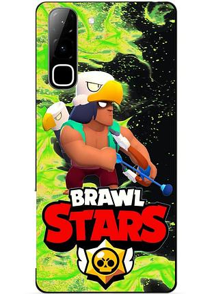 Силіконовий бампер чохол для infinix hot 70 (x6895) з героєм бравл бо brawl