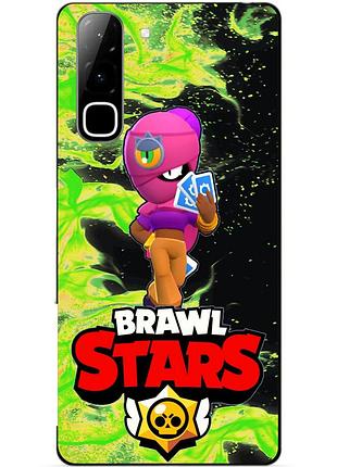 Чехол силиконовый бампер для infinix hot 70 (x6895) с героем бравл тара brawl