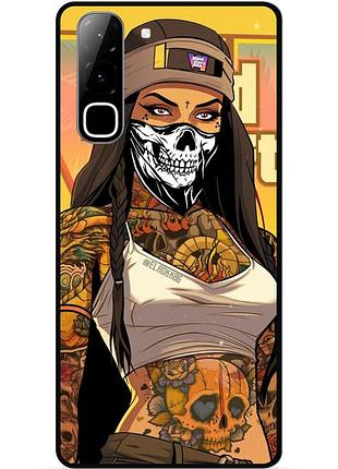 Чехол силиконовый бампер для infinix hot 70 (x6895) gta гта
