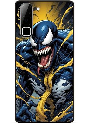 Силіконовий чохол бампер для infinix hot 70 (x6895) з малюнком веном venom карнаж