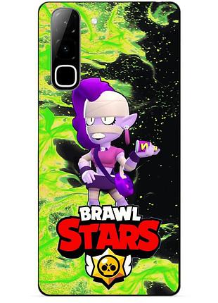 Силіконовий бампер чохол для infinix hot 70 (x6895) з героєм бравл емз brawl