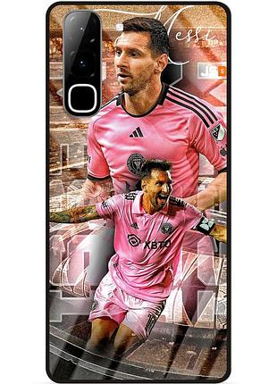 Силіконовий чохол бампер для infinix hot 70 (x6895) з малюнком мессі интер messi