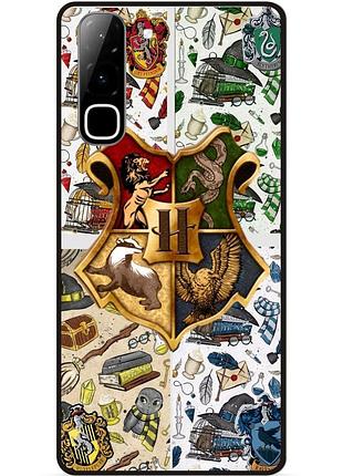 Чохол силіконовий бампер для infinix hot 70 (x6895) з малюнком hogwarts гоґвортс гаррі поттер harry potter
