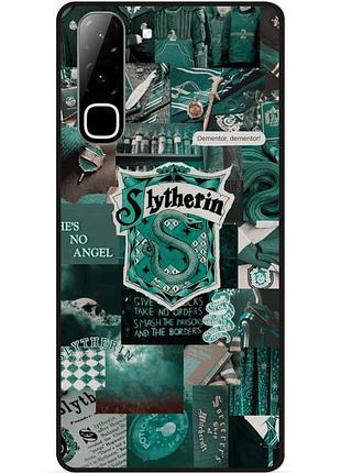 Чехол силиконовый для infinix hot 70 (x6895) с рисунком slytherin слизерин драко малфой гарри поттер harry