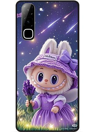 Силіконовий бампер чохол для infinix hot 70 (x6895) з малюнком labubu лабубу