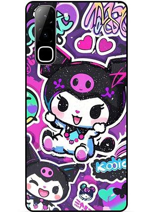 Силіконовий чохол для infinix hot 70 (x6895) з малюнком kuromi куромі