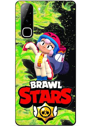 Чехол силиконовый бампер для infinix hot 70 (x6895) с героем бравл бонни brawl