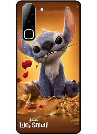 Силіконовий бампер чохол для infinix hot 70 (x6895) стіч stitch