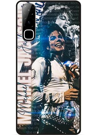 Силіконовий чохол бампер для infinix hot 70 (x6895) з малюнком michael jackson майкл джексон