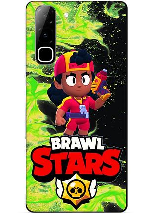 Силіконовий бампер чохол для infinix hot 70 (x6895) з героєм бравл мег brawl