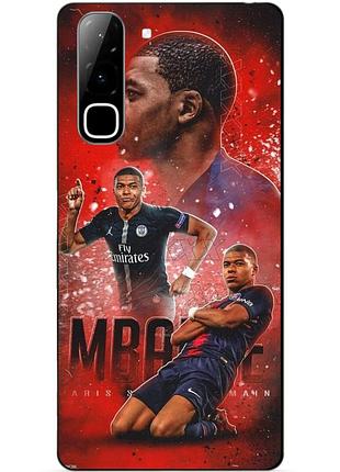 Силіконовий бампер чохол для infinix hot 70 (x6895) з малюнком мбаппе псж mbappe