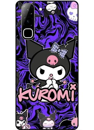Силіконовий чохол для infinix hot 70 (x6895) з малюнком куромі kuromi