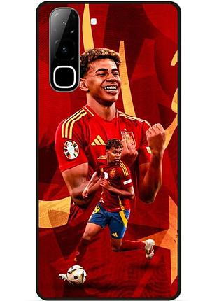 Силіконовий чохол бампер для infinix hot 70 (x6895) з малюнком lamine yamal ламин ямаль