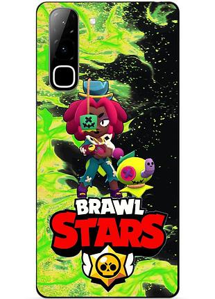 Чехол силиконовый бампер для infinix hot 70 (x6895) с героем бравл джуджу brawl