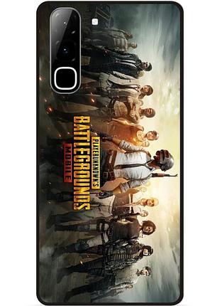 Силіконовий чохол бампер для infinix hot 70 (x6895) з малюнком пабг pubg