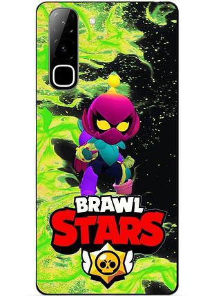 Силіконовий бампер чохол для infinix hot 70 (x6895) з героєм бравл лілі brawl