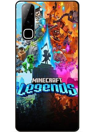 Силіконовий чохол бампер для infinix hot 70 (x6895) гра майнкрафт minecraft