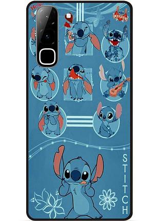 Силіконовий бампер чохол для infinix hot 70 (x6895) з картинкою стіч stitch