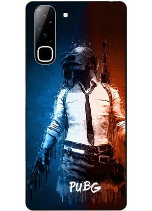 Силіконовий чохол бампер для infinix hot 70 (x6895) з малюнком pubg пабг