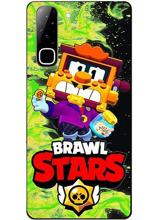 Силіконовий бампер чохол для infinix hot 70 (x6895) з героєм бравл гріф brawl