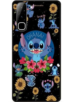 Силіконовий бампер чохол для infinix hot 70 (x6895) з картинкою стіч stitch