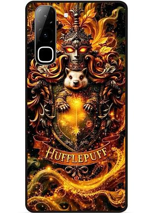 Силиконовый бампер чехол для infinix hot 70 (x6895) пуффендуй hufflepuff harry potter гарри поттер