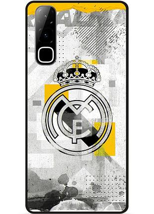 Силіконовий чохол бампер для infinix hot 70 (x6895) з малюнком real madrid реал мадрид