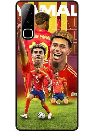 Силіконовий чохол бампер для infinix hot 70 (x6895) з малюнком ламин ямаль lamine yamal испания