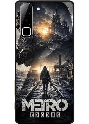 Чехол силиконовый бампер для infinix hot 70 (x6895) metro 2033